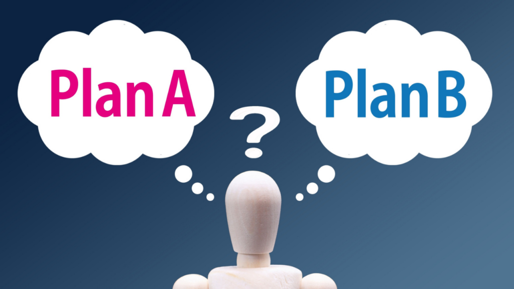 PlanAとPlanBの選択肢