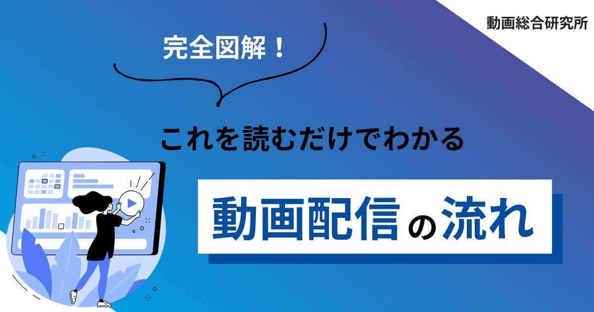 完全図解！これを読むだけでわかる動画配信の流れ