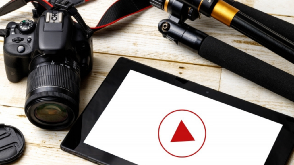 カメラとタブレット端末