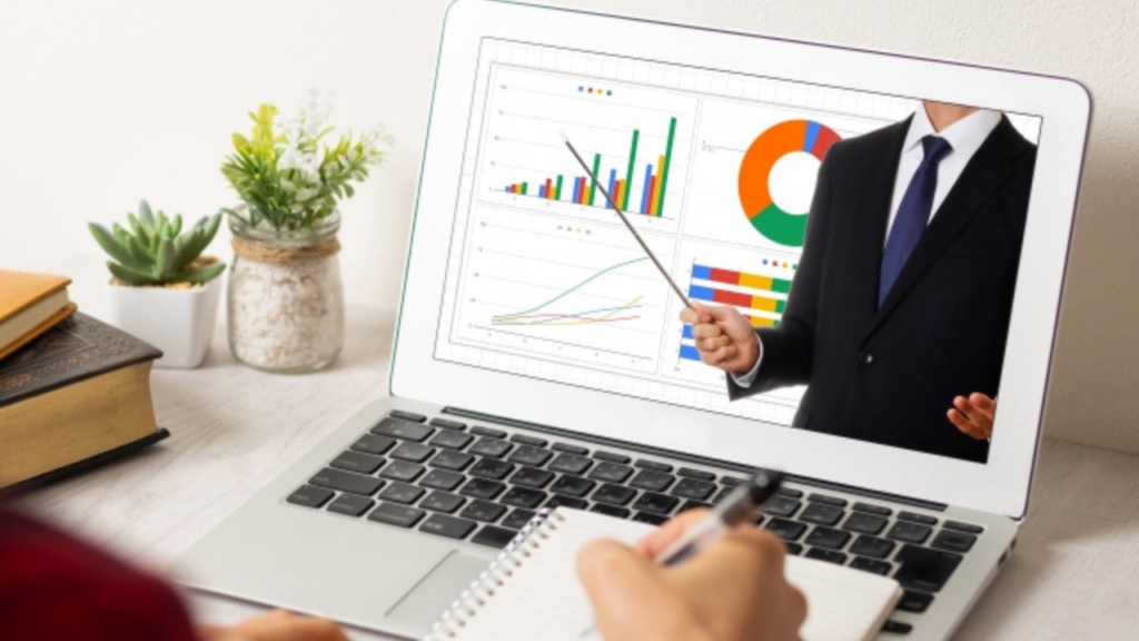 セミナーを受ける様子