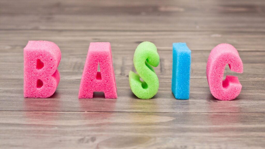 BASIC　スポンジ　カラフル