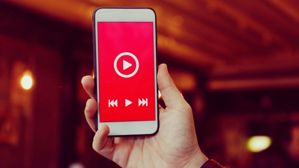 スマホで動画再生