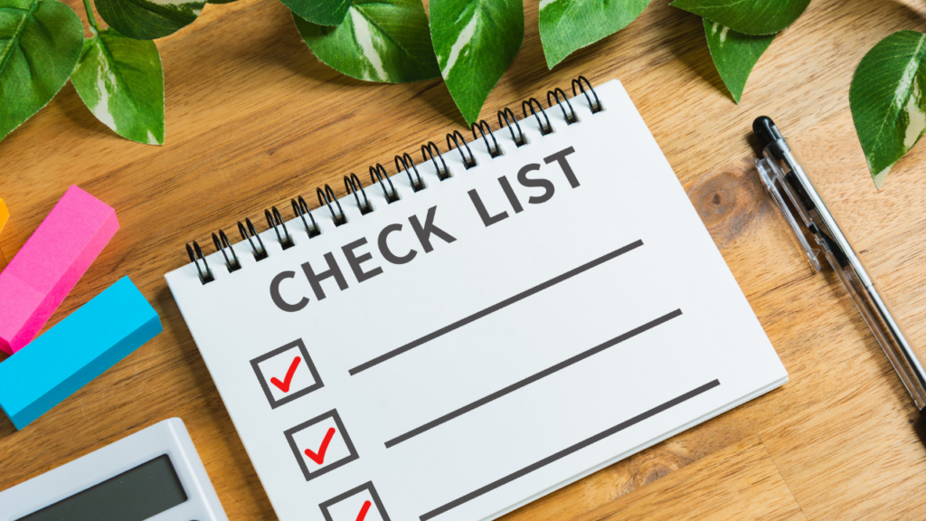 CHECK LIST